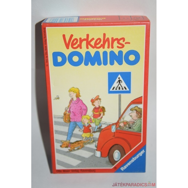 Verkehrs-domino Közlekedési domino társasjáték