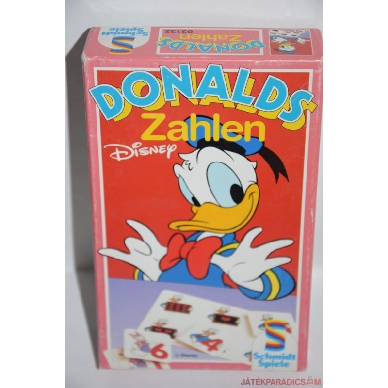 Donald Zahlen Donald kacsás számolós társasjáték
