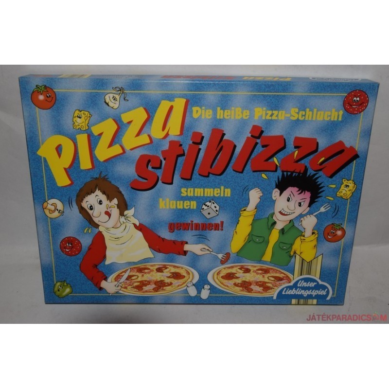 Pizza Stibizza, Mi kerül a pizzára? társasjáték