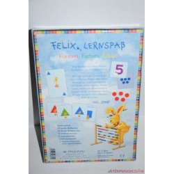 Felix,lernspass Formen, Farben, Zahlen Formák, színek, számolás társasjáték