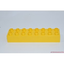 Lego Duplo 8-as sárga hosszú elem