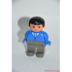 Lego Duplo férfi kék pulcsiban