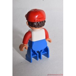 Lego Duplo piros baseball sapkás férfi