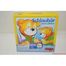 Haba 4547 Schlaubar lernt zahlen  Okos medve számolni tanul társasjáték