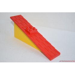 Lego Duplo hosszú piros sárga falú tető