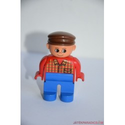 Lego Duplo piros inges férfi