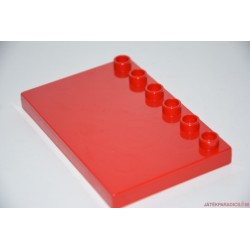 Lego Duplo piros tető elem