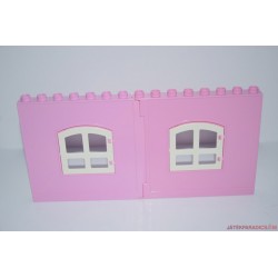 Lego Duplo rózsaszín fal ablakokkal