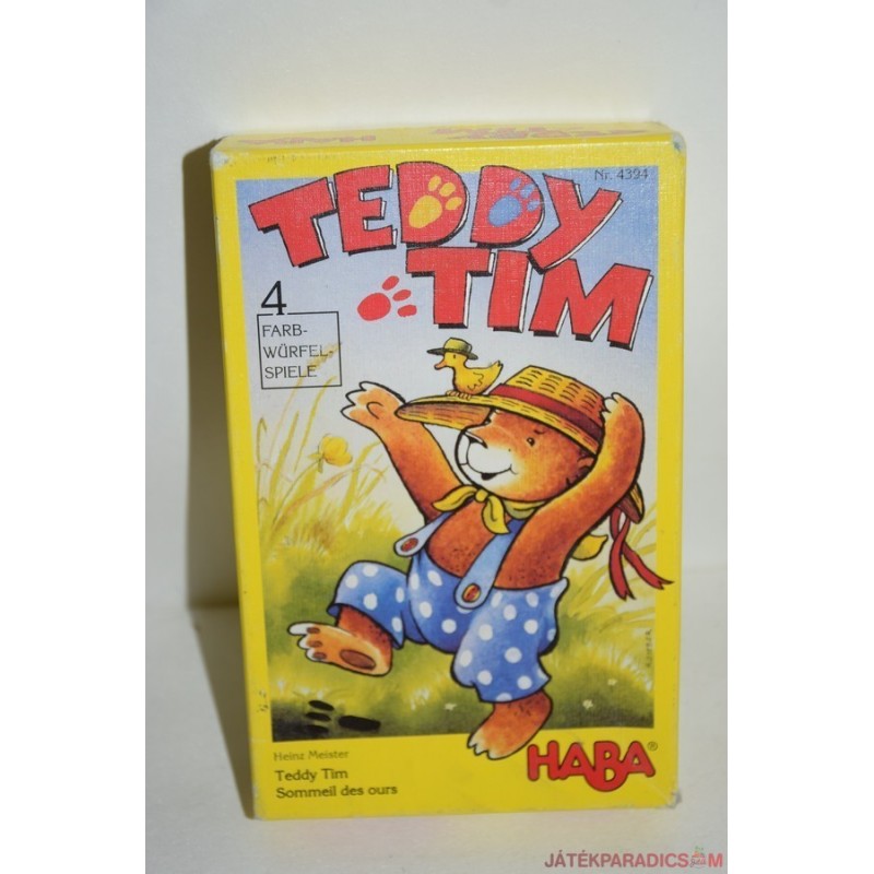 Haba 4394 Teddy Tim, Tim Mackó társasjáték 