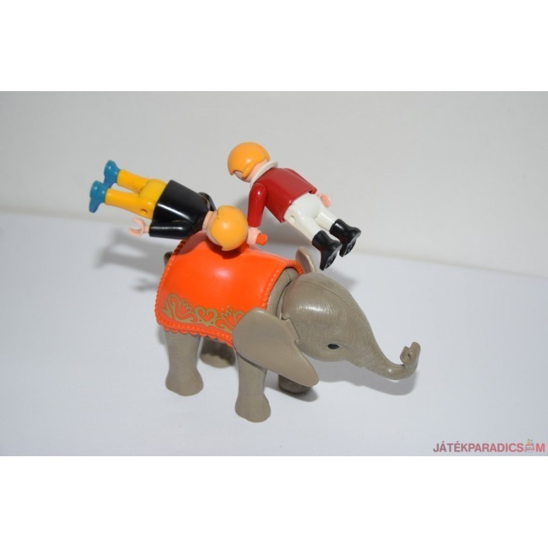 Playmobil akrobata gyerekek elefánton