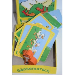 HABA 4712 Gänsemarsch: Nyomás libák! kooperatív kártyajáték