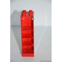 Lego Duplo piros polcos szekrény