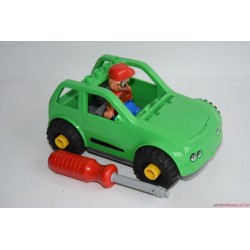 Lego Duplo Toolo zöld autó készlet csavarhúzóval