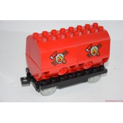 Lego Duplo tűzoltó vagon, vasúti kocsi