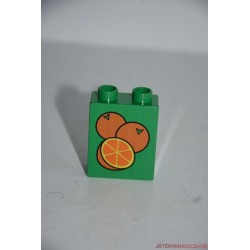 Lego Duplo narancs képes elem