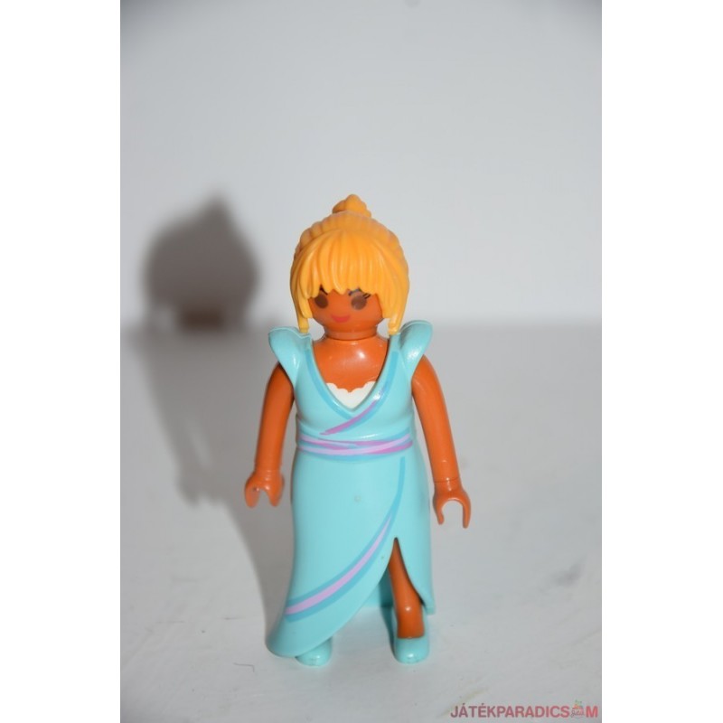 Playmobil kék szoknyás kreol nő
