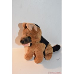 Vintage Rex felügyelő plüss németjuhász kutya