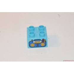 Lego Duplo rádió képes kocka