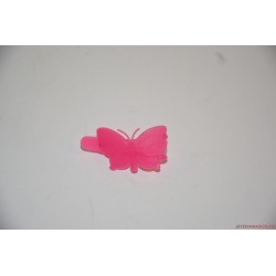 Barbie rózsaszín pillangós hajcsat