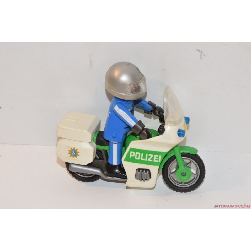 Playmobil motoros rendőr