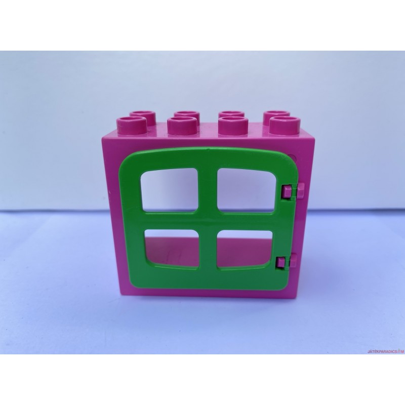 Lego Duplo rózsaszín ablak