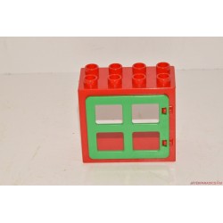 Lego Duplo piros ablak