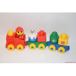 Lego Primo mozdony vonatszerelvény készlet