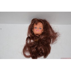 Mattel Barbie barna hajú babafej