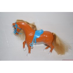 Mattel Barbie barna ló paripa kék nyereggel