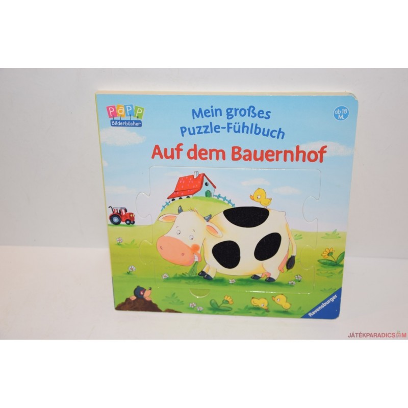 Ravensburger Farmgazdaság tapintós puzzle könyv német