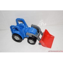Lego Duplo kék markolós traktor