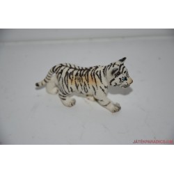 Fehér tigris kölyök gumifigura