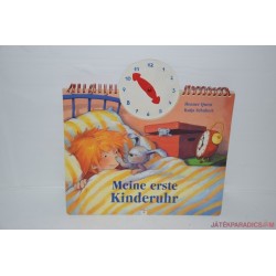 Mein erstes Kinderuhr német órás könyv