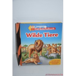 Wilde Tiere Pop-Up német nyelvű állatos könyv