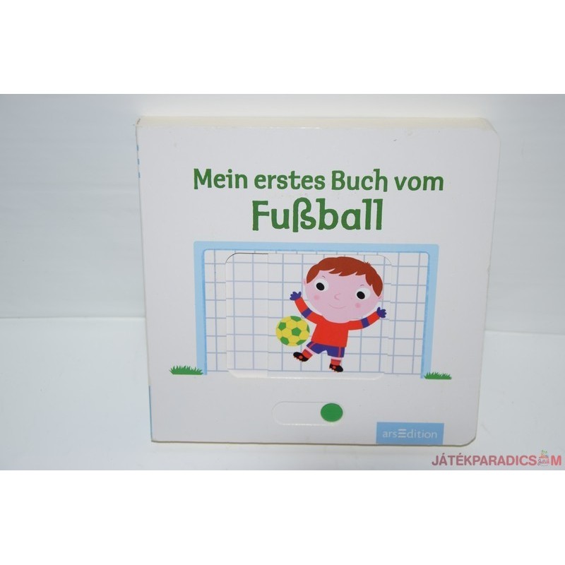 Mein erstes Buch vom Fusball német focis könyv