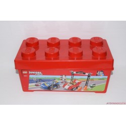 LEGO Juniors piros építőkocka tárolódoboz