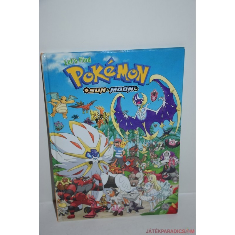 Pokémon foglalkoztató könyv angolul