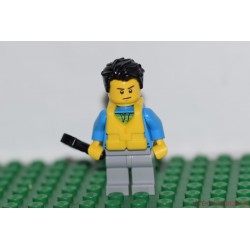 Lego munkás minifigura