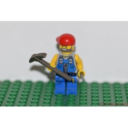 LEGO munkás minifigura