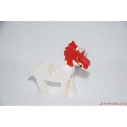 Lego fehér ló fejdísszel
