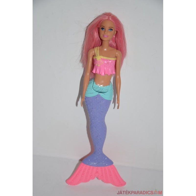 Akciós Mattel Barbie Dreamtopia sellő baba rózsaszín hajjal