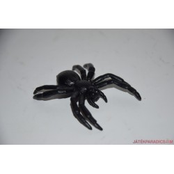 Élethű fekete pók gumifigura