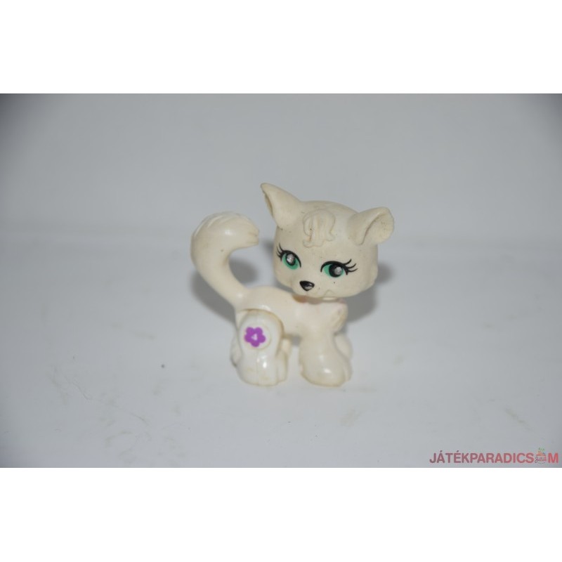 Polly Pocket Sparkling Pets fehér cica figura