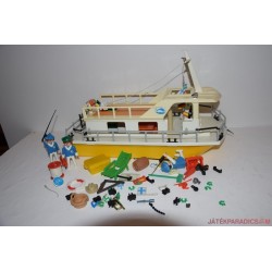 Vintage Playmobil 3540 Houseboat, lakóhajó készlet