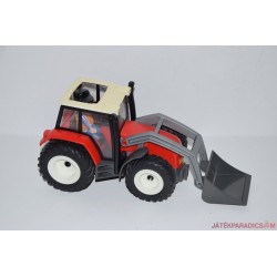 Playmobil 4496 piros traktor markolóval