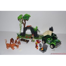 Playmobil WWF 5274 Terepjáró tigrisekkel orángutánnal készlet