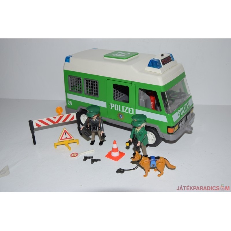 Playmobil 3160 Polizei rendőrségi furgon