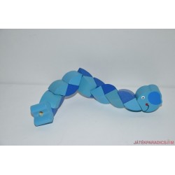 Fa kék tekergetős kígyó játszóka