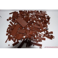LEGO csomag: Ömlesztett vegyes barna elemek készlet 250g