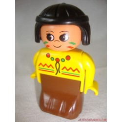 Lego Duplo indián nő figura